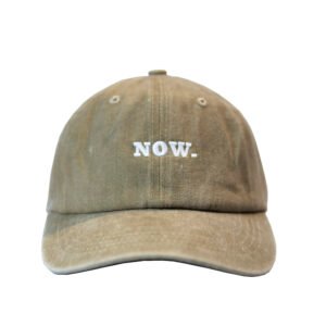 Vintage-Washed Cap - NOW Design